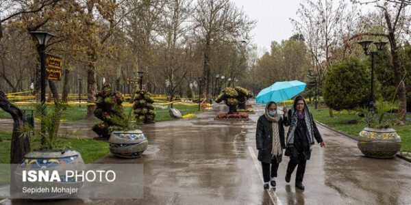 رگبار و رعد و برق در نقاط مختلف کشور
