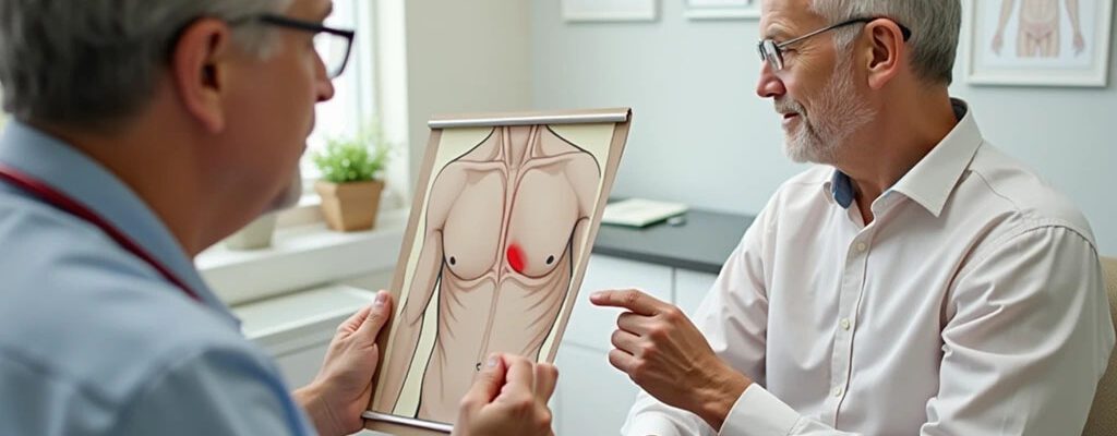 یافتن سلول سرطانی پستان در مرد