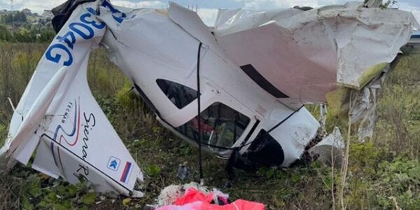 فرود اضطراری یک هواپیمای سبک در منطقه مسکو