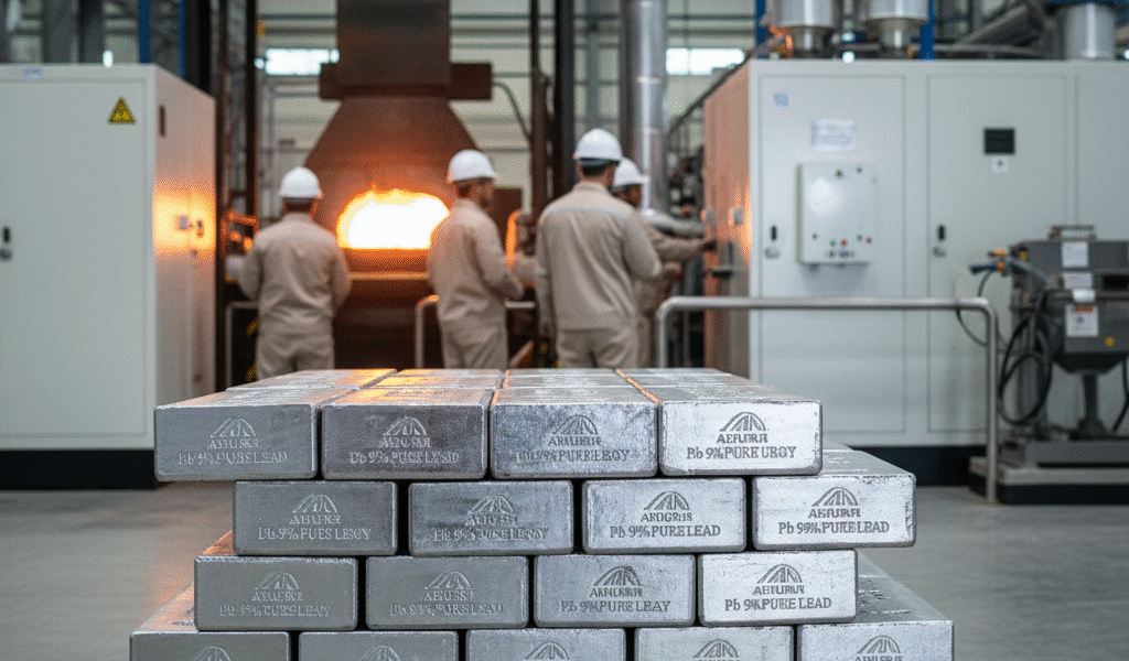 معرفی کارخانه تولید و خالص‌سازی سرب اهورا متالورژی صنعت