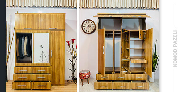 خرید مدل کمد دیواری شیک و جادار از «کمد پازلی» تصویر 1