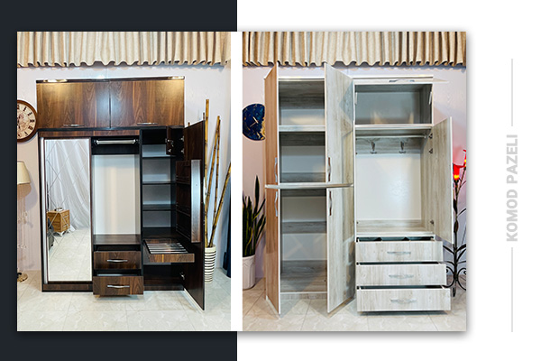 خرید مدل کمد دیواری شیک و جادار از «کمد پازلی» تصویر 2